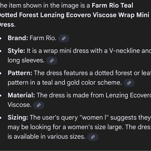 FARM Rio Teal Dotted Forest Lenzing Ecovero Viscose Wrap Mini Dress - Picture 6 of 9